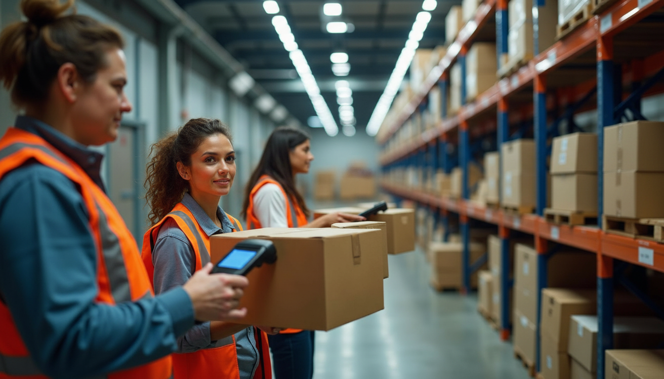 Kommissionierung - HWP Logistik Service Nord-Deutschland